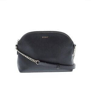 DKNY Black Crossbody Bag with Chain Strap